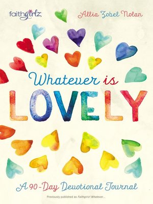 cover image of Whatever is Lovely